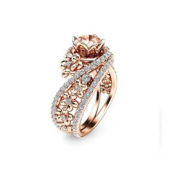  Pink Angel 18K Rose Gold Plated 